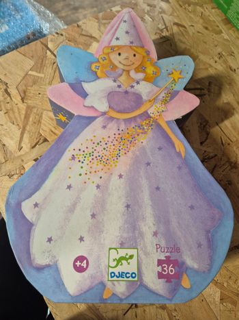 Puzzle la fée et la licorne djeco 