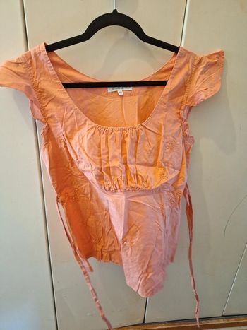 Chemisier orange fiorella di verdi 42