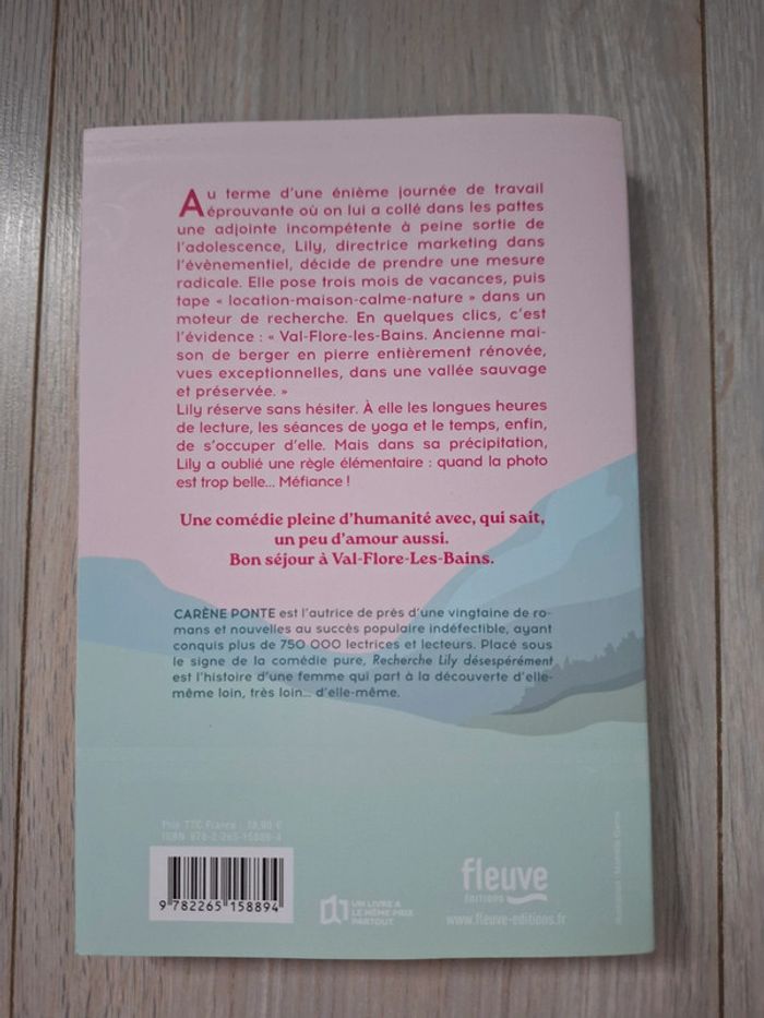 Livre de Carène Ponte, recherche Lily désespérément - photo numéro 2