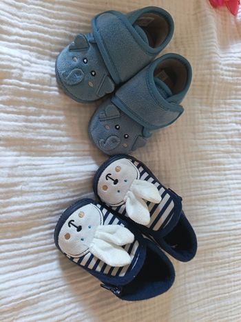 Lot chaussons 19 