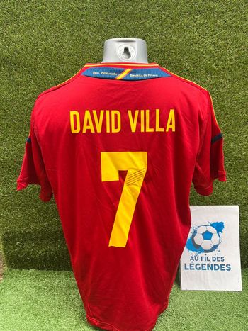 Maillot David Villa Espagne
