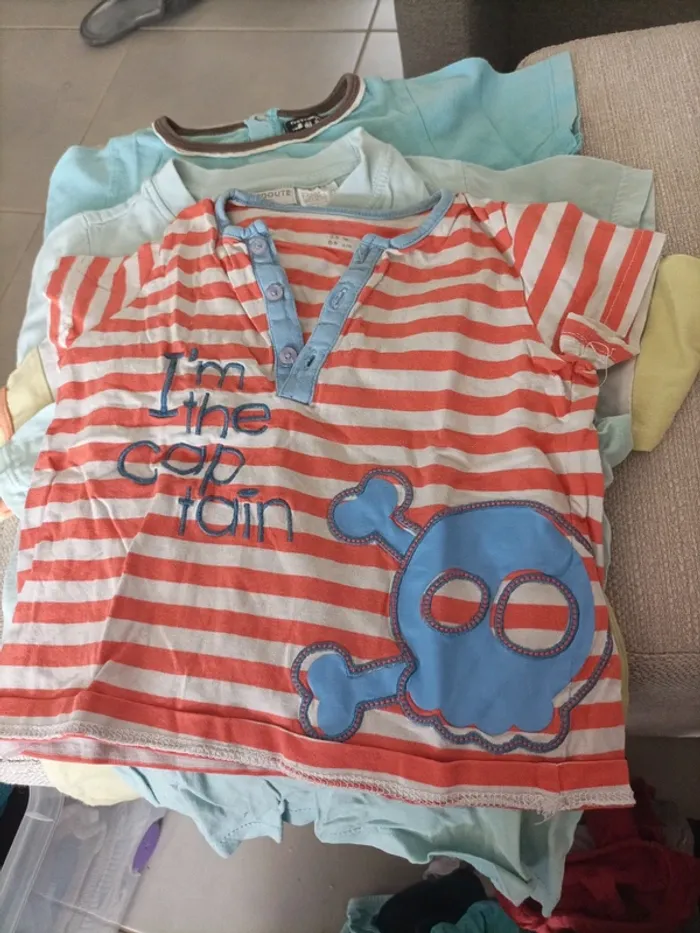 T-shirts manches courtes 24 mois - photo numéro 2