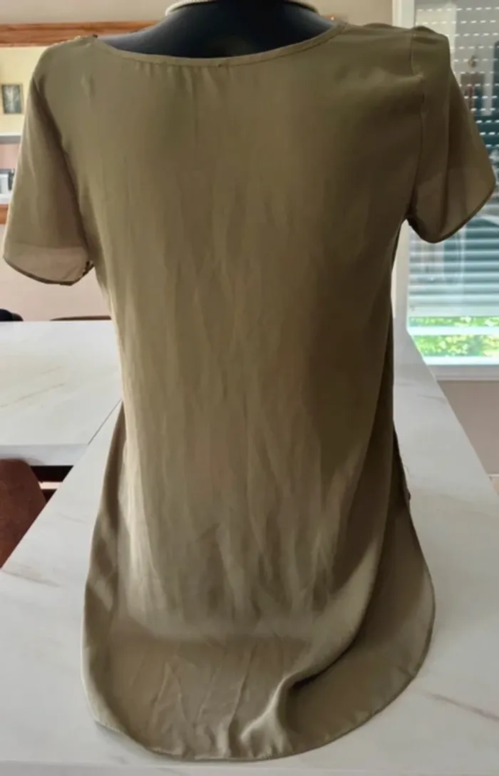 Blouse fluide kaki 38/40 - photo numéro 3