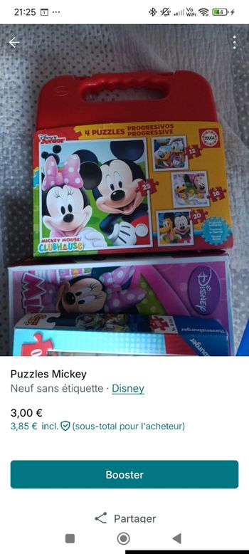 Puzzle Minnie 