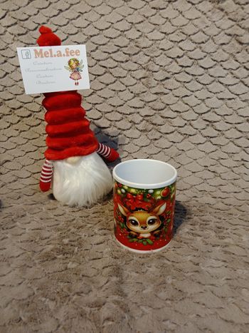 Mug de Noël  personnalisé