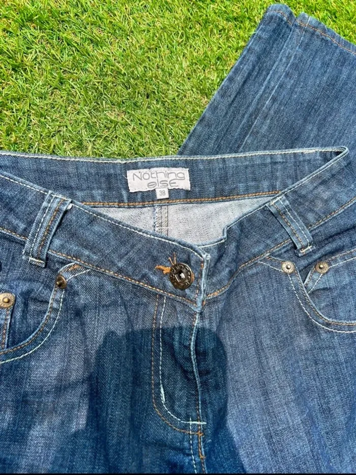 Superbe jeans slim vintage - taille 38 petit donc plutôt 36 - photo numéro 2