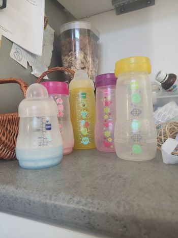 Lot de 5 biberons mam