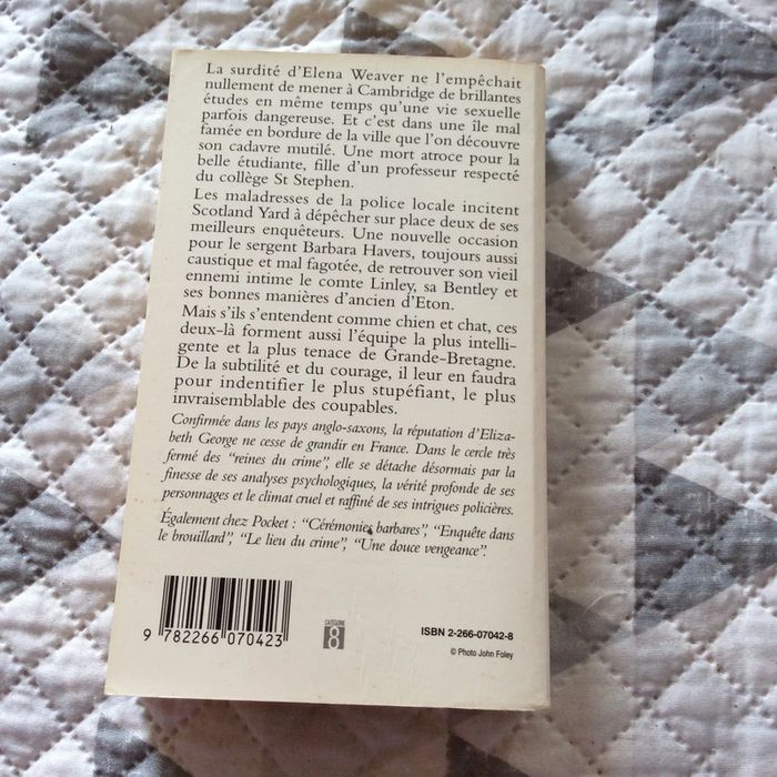 #pour solde de tout compte Elisabeth George - photo numéro 4