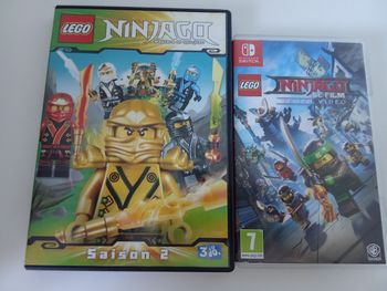 Jeu Switch Lego Ninjago le film +double DVD Ninjago offert