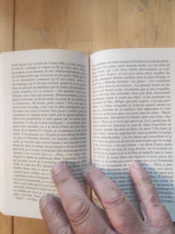 La serpe Philippe Jaenada Points 2018 - photo numéro 4