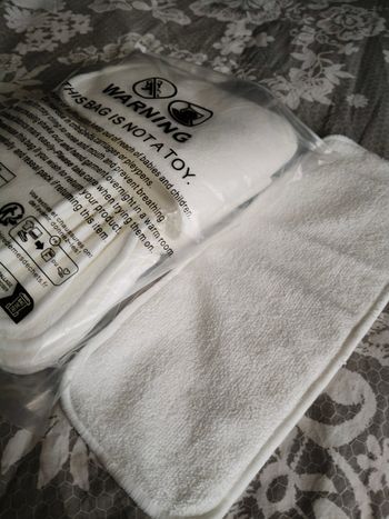 Grands inserts couche lavable neuf lot de 12
