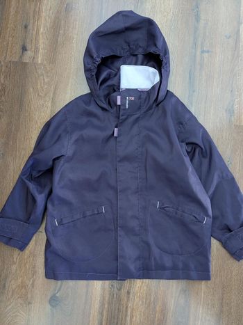 Imperméable violet fille Quechua 8 ans