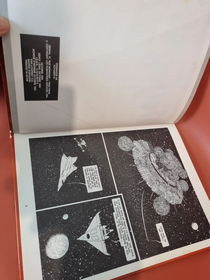 bd voyages 3 de Dominique Hé les humanoides associés 1984 - photo numéro 6