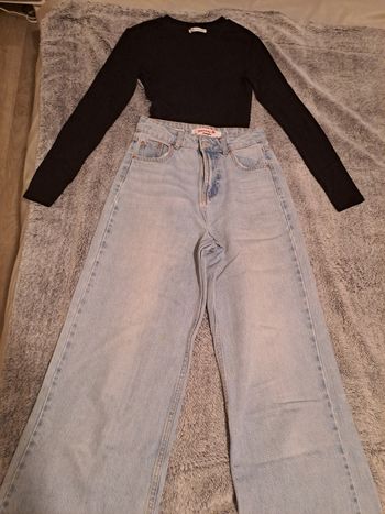 Ensemble jeans et croc top