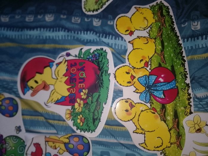 Stickers de Pâques, set de table x6 - photo numéro 7