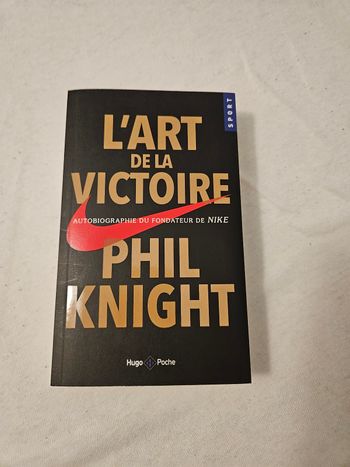 Livre L'art de la victoire - Phil Knight