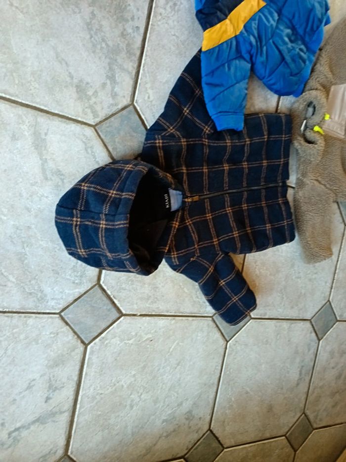 Lot veste manteau doudoune 9/12 mois tbe - photo numéro 4