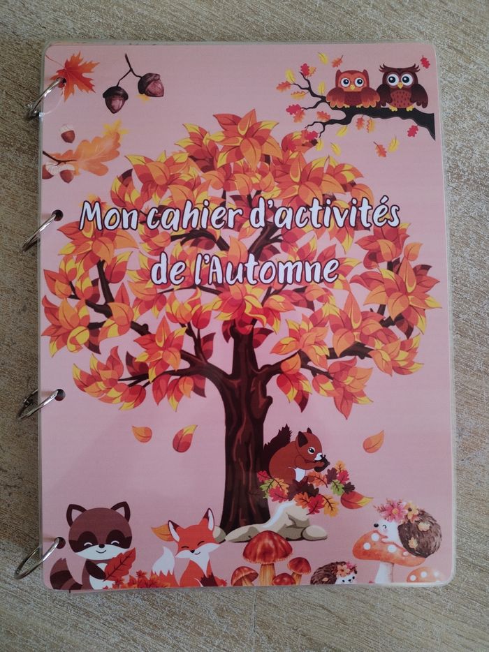 Livre d'activités d'automne