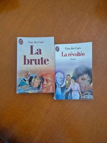 Lot 2 livres Guy des cars