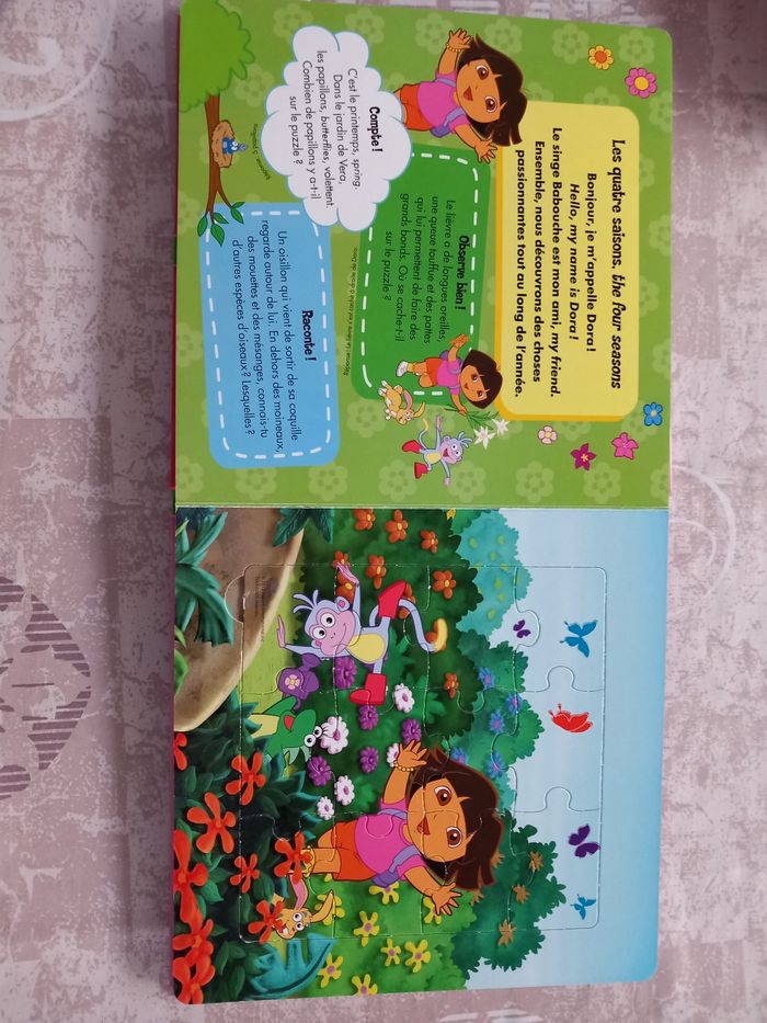 Livre puzzle DORA - photo numéro 4