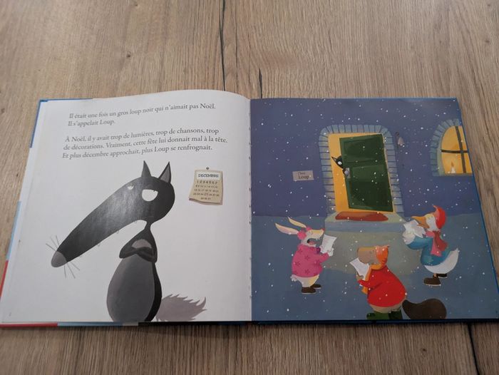 Livre enfant Le loup - photo numéro 2