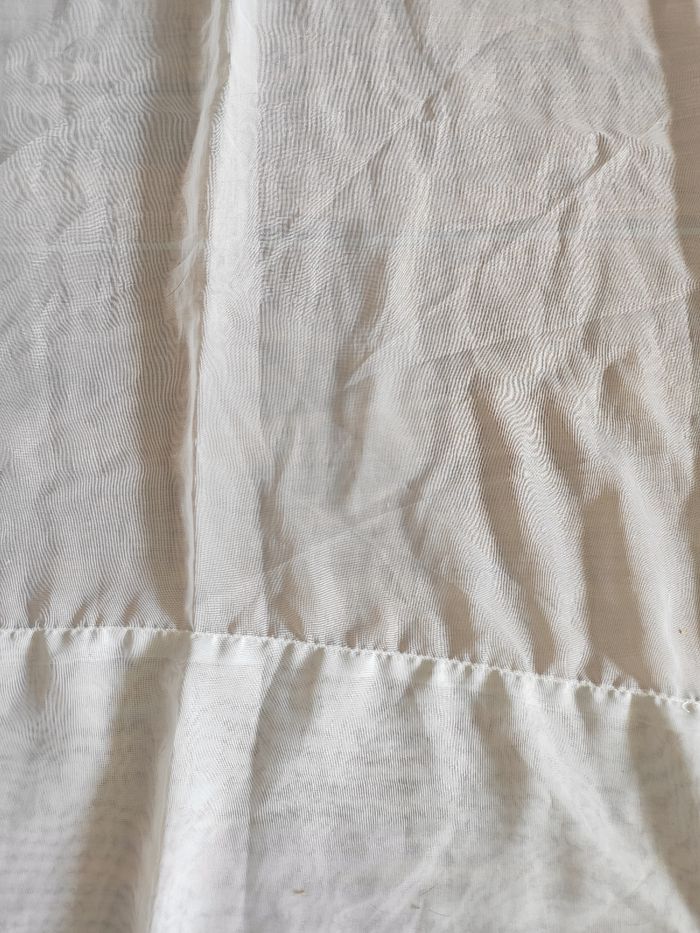 Double rideaux blanc - photo numéro 2