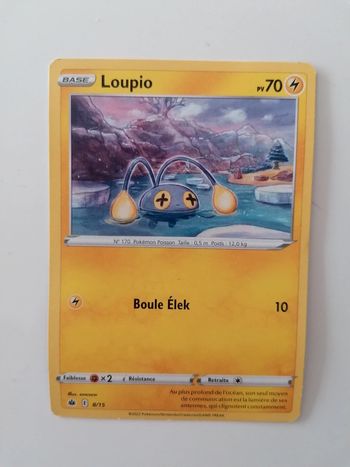 Carte Pokémon Loupio 🐥