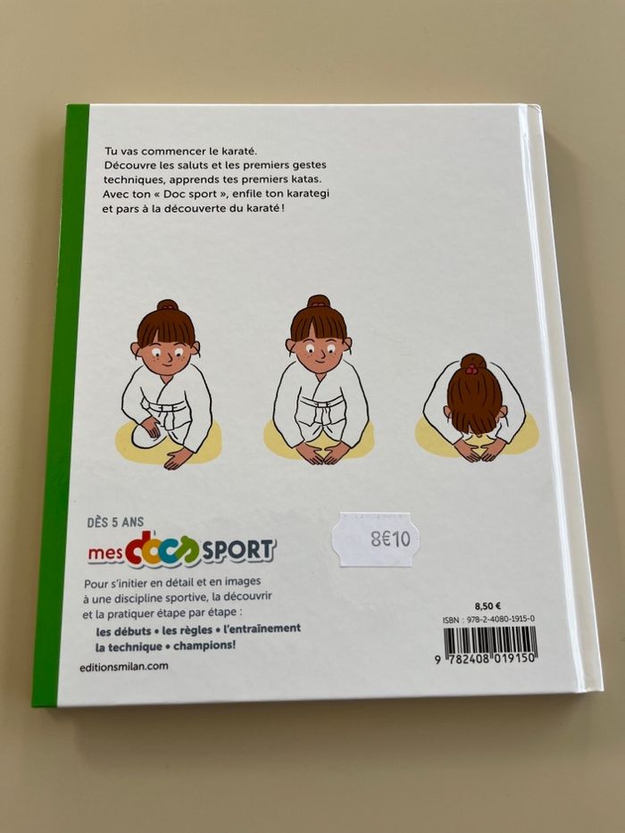 Livre Karaté “mes docs Sport” - photo numéro 2