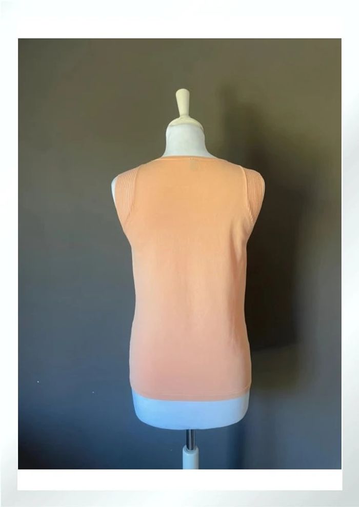 Débardeur abricot Benetton - photo numéro 7
