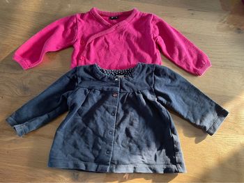 Lot de 2 gilets 6 mois