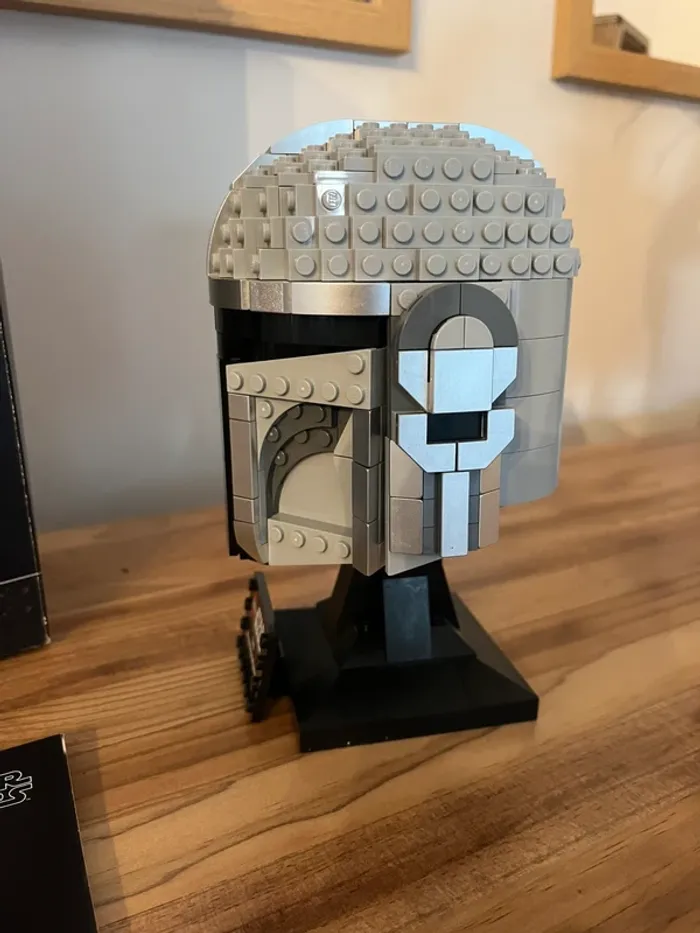 Lego - Casque The Mandalorian 75328 - Star Wars - kit lumière led - photo numéro 5