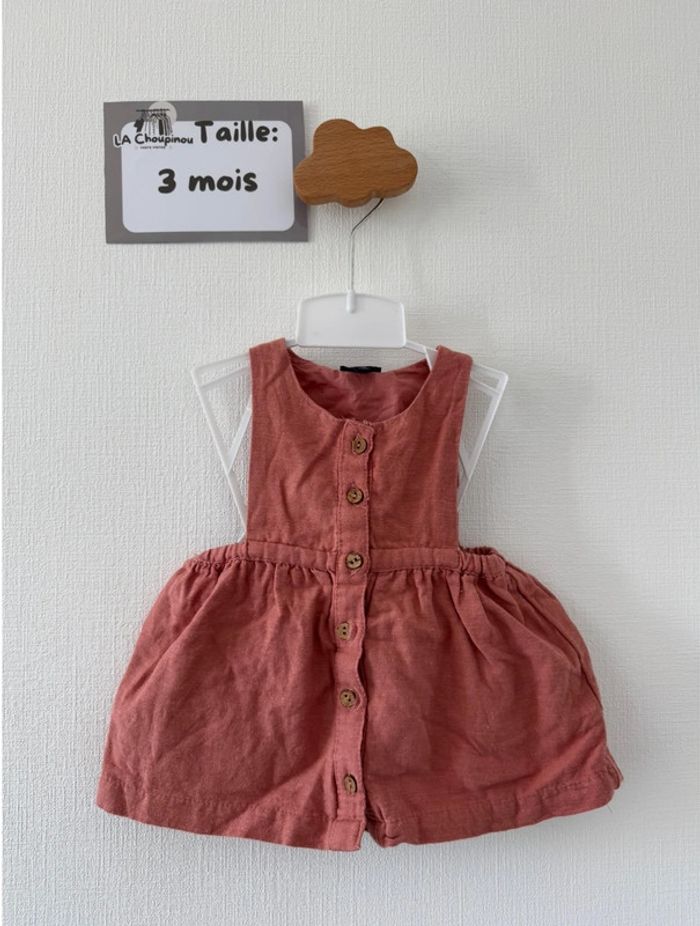 Ensemble été gaz de coton - taille 3 mois 🌸