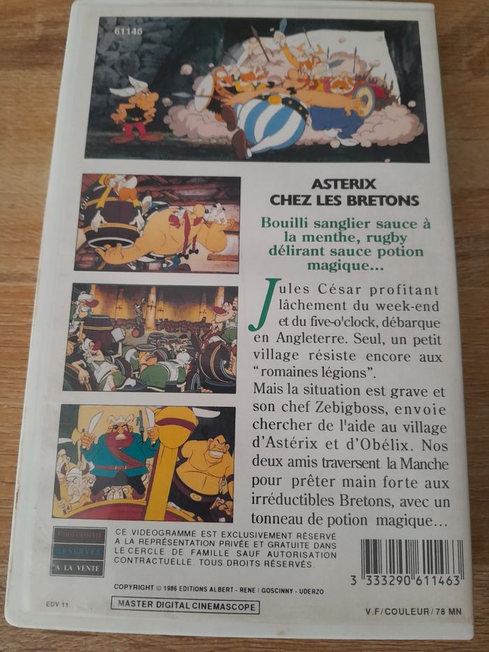 VHS Astérix chez les bretons - photo numéro 2