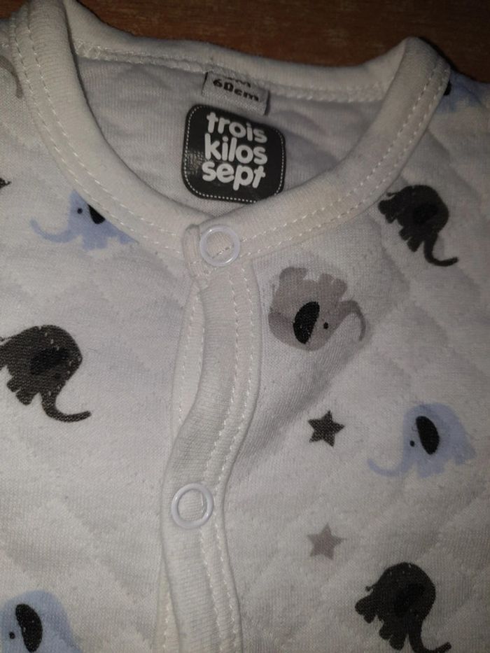 Grenouillère Trois kilos sept - 3 mois - - photo numéro 3