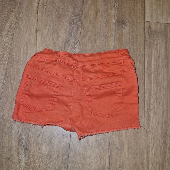 Short en jeans orange vertbaudet - photo numéro 2