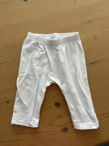 Leggins blanc 3 mois