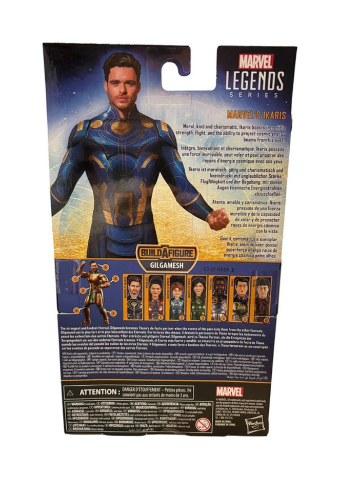 Figurine Marvel Legends Séries Eternals Marvel’s Ikaris Hasbro neuf - photo numéro 2