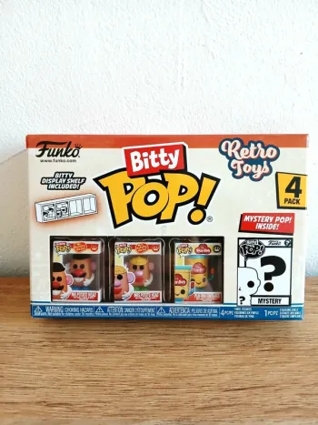 Pack 4 figurines Bitty POP! Retro Toys Mr Potatoes