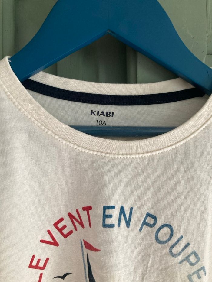 Tee shirt blanc cassé - photo numéro 2