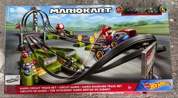 Circuit Hot Wheels Mario Kart – Neuf 🚗🍄