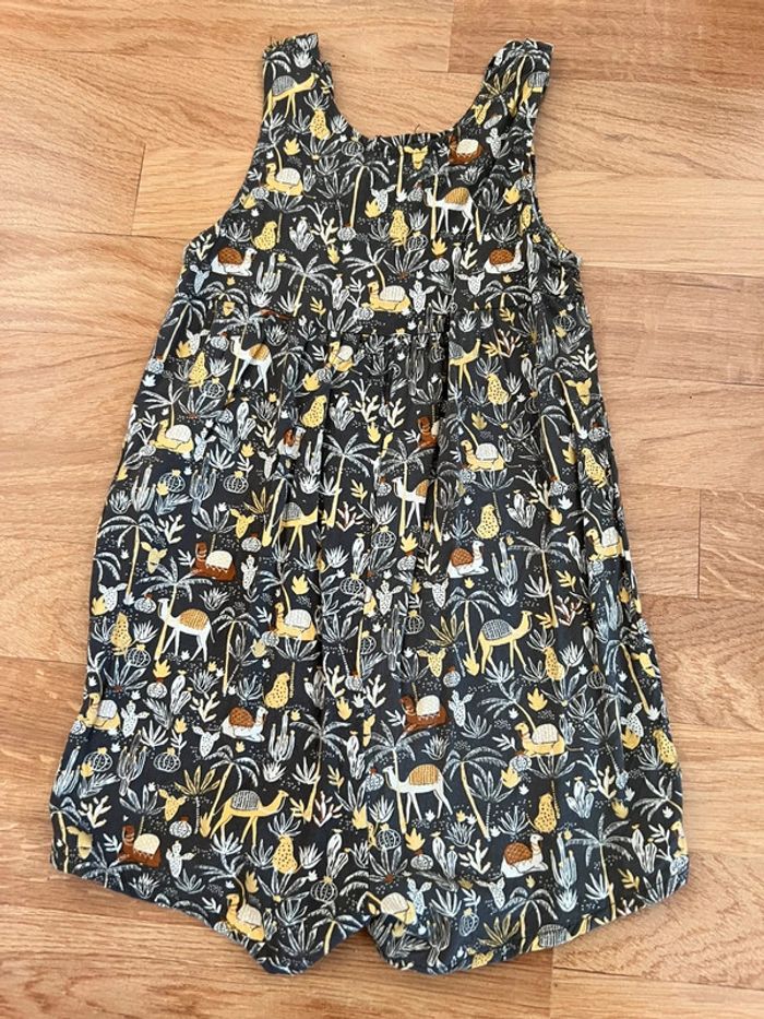 Barboteuse/combishort filles gémo motif dromadaire taille 3 ans - photo numéro 3