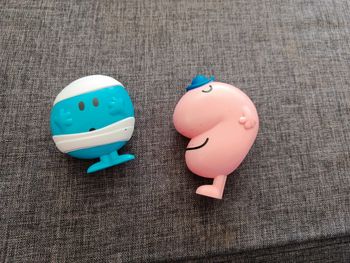 Lot de deux figurines monsieur et madame Mac Donald's