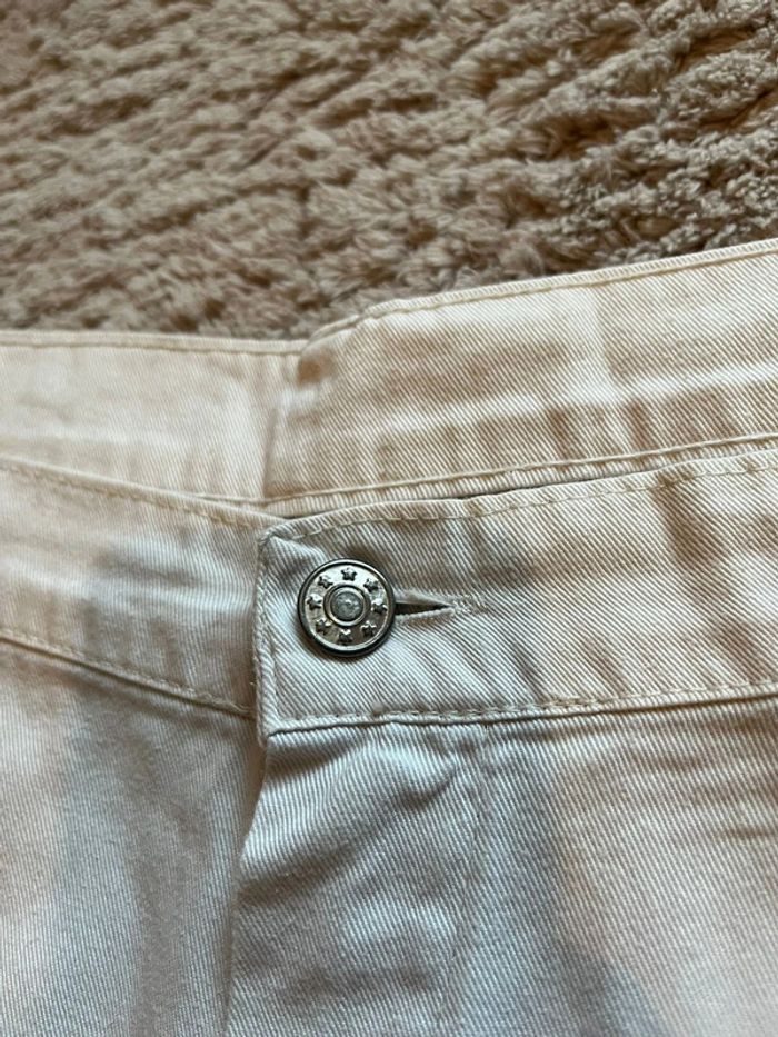 Bermuda cargo Camel /52 / Blanc / Excellent état - photo numéro 5
