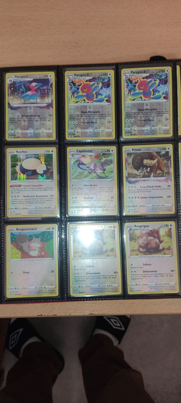 Carte Pokémon reverse/holo/promo origine perdu