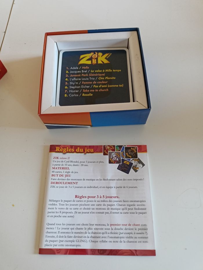 Zik volume 2 Black Rock games complet - photo numéro 3