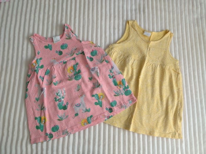 Lot vêtements été bébé fille 6 mois - photo numéro 5