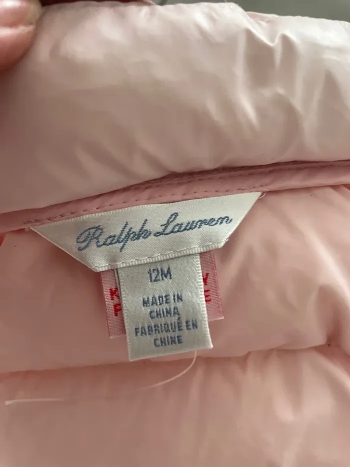 Doudoune Ralph Lauren 12 mois - photo numéro 3