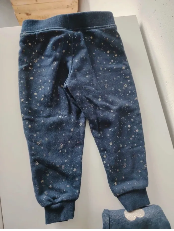 Lot de 2 pantalons 12**18 mois 86 cm - photo numéro 5