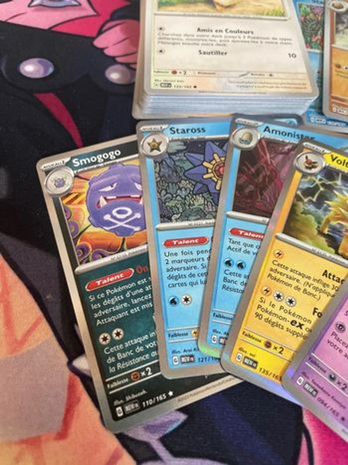 Lot de 45 cartes Pokémon série 151 sans double - photo numéro 5