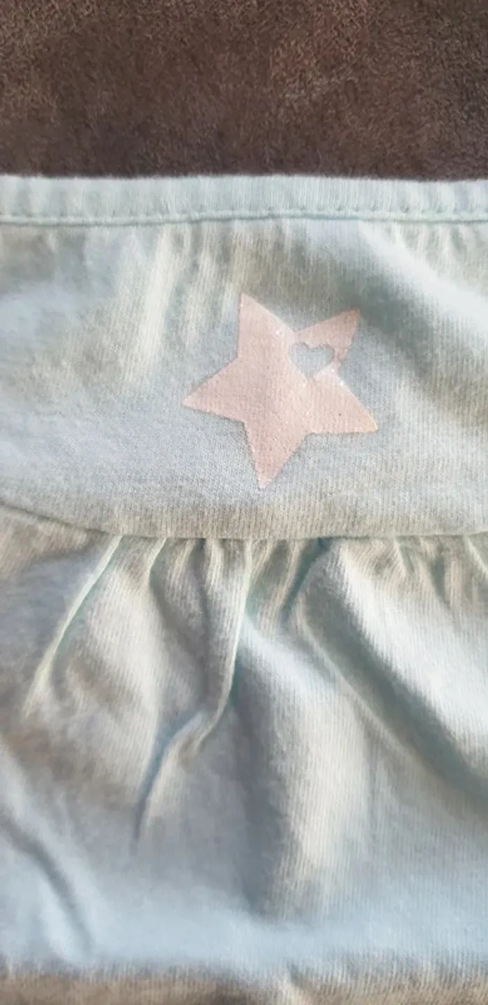 Débardeur bleu 12 mois - photo numéro 2